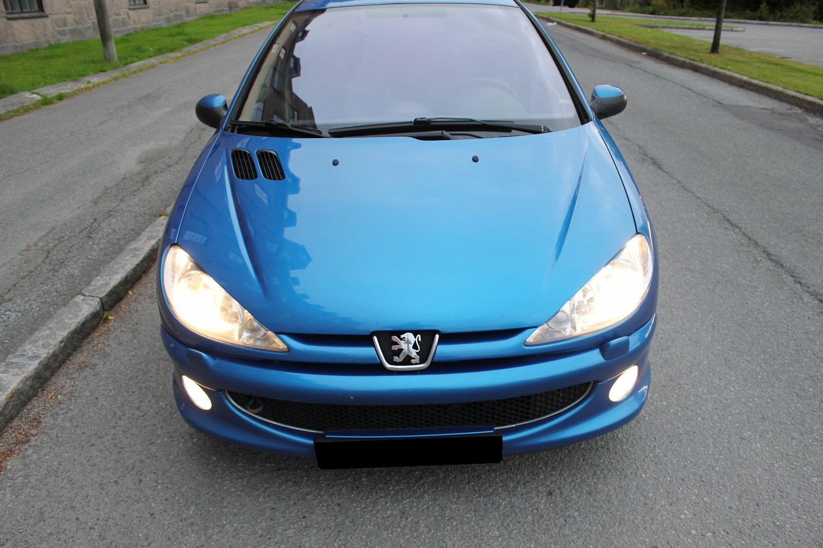 Auto Occasion Peugeot 206 1 6 TDI 105CV 2008 Bleu Gen ve VenteAuto ch